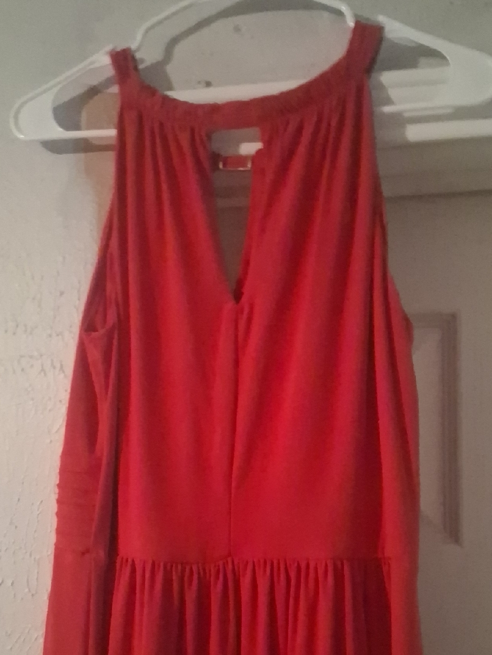 Emma & Michele Vibrant Red Formal Maxi Dress - Size M - Picture 10 of 11